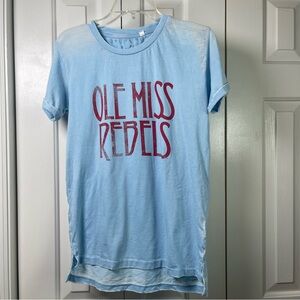 Pressbox‎ Light Blue Ole Miss Rebels Tee I2